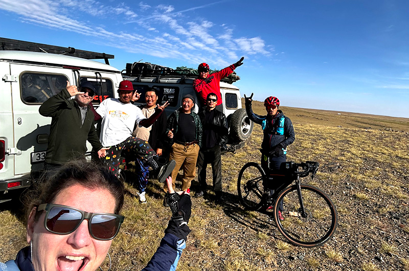 Cycling tour in Mongolia